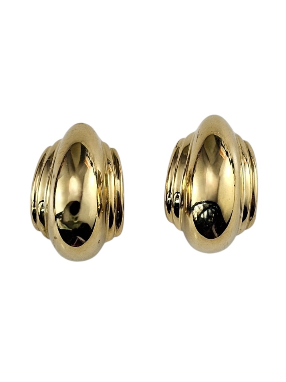 Tiffany & Co. Paloma Picasso 18K Yellow Gold Vendome Half-Hoop Earrings #24510